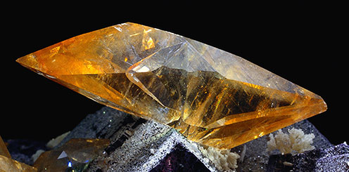Krystal af mineralet kalcit